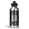 Gray Dots Water Bottle - Aluminum - 20 oz (Personalized)