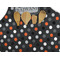 Gray Dots Apron - Pocket Detail with Props