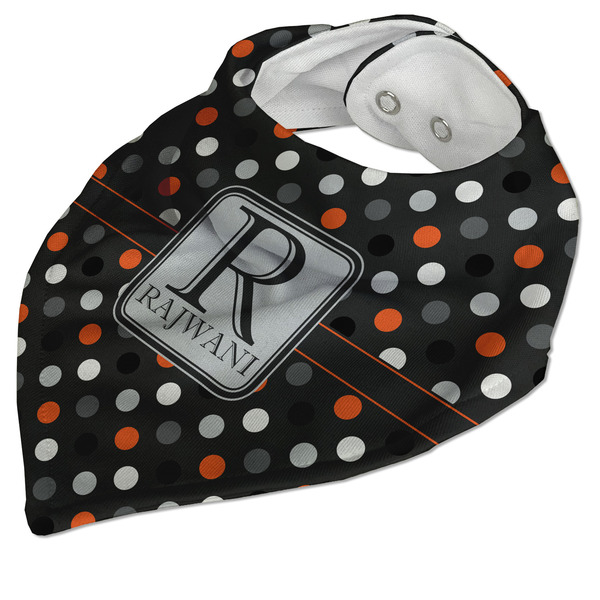 Gray Dots Bandana Closed