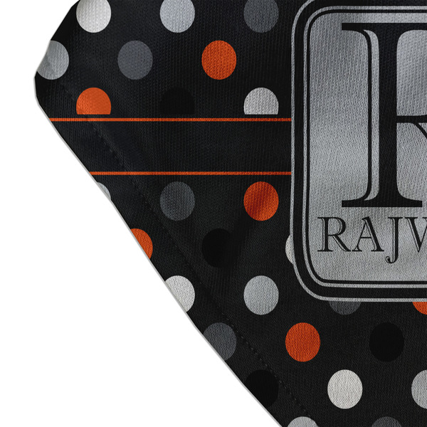 Gray Dots Bandana Detail