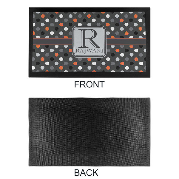 Gray Dots Bar Mat - Small - APPROVAL