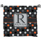 Gray Dots Bath Towel (Personalized)