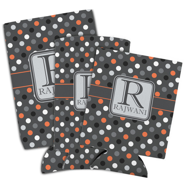 Gray Dots Can Coolers - PARENT/MAIN