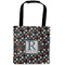 Gray Dots Auto Back Seat Organizer Bag (Personalized)