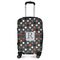 Gray Dots Suitcase - 20" Carry On (Personalized)