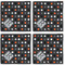 Gray Dots Cloth Napkins - Personalized Lunch (APPROVAL) Set of 4