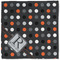 Gray Dots Cloth Napkins - Personalized Lunch (Single Full Open)