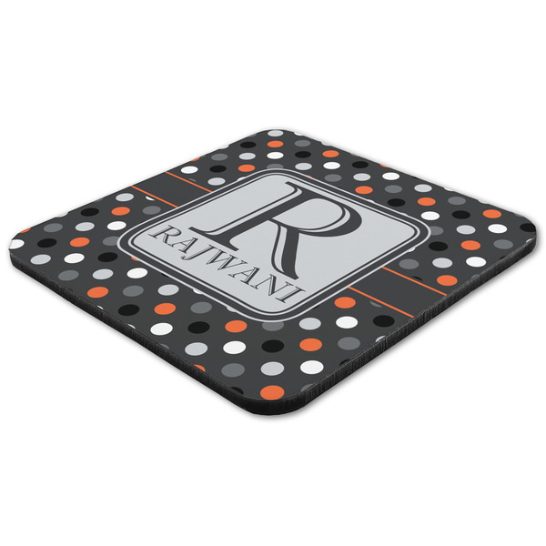 Gray Dots Coaster Set - FLAT (one)