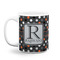 Gray Dots Coffee Mug (Personalized)