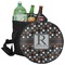 Gray Dots Collapsible Cooler & Seat (Personalized)