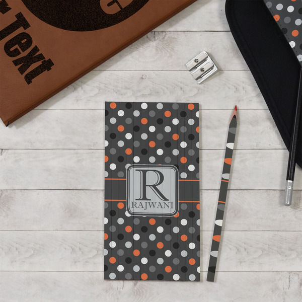 Gray Dots Colored Pencils - In Context