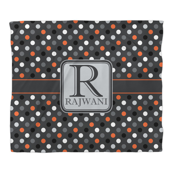 Gray Dots Comforter - King - Front