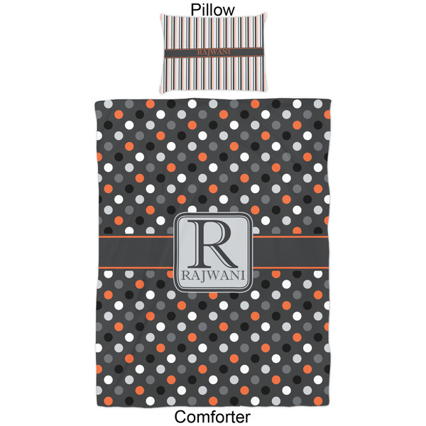 Gray Dots Comforter Set - Twin - Approval