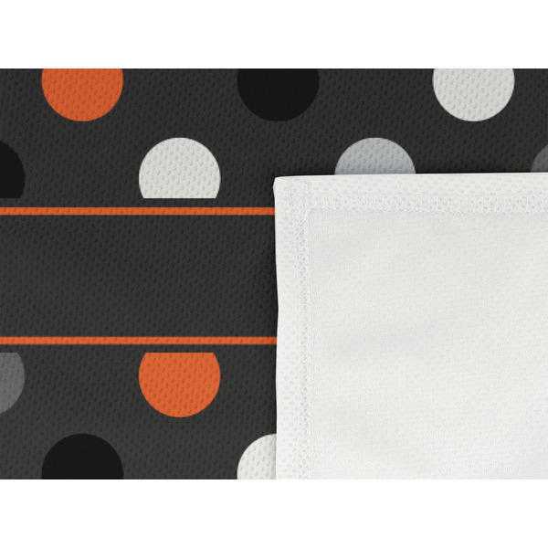 Gray Dots Cooling Towel- Detail