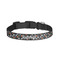 Gray Dots Dog Collar - Small (Personalized)