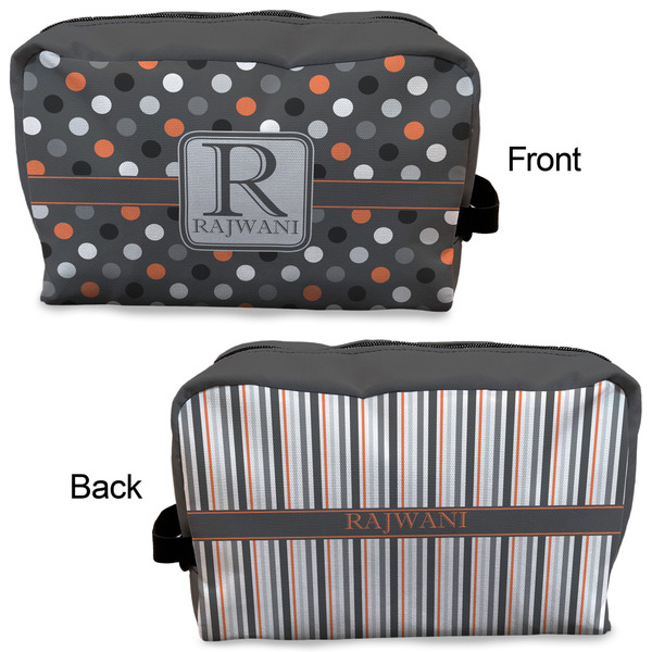 Gray Dots Dopp Kit - Approval