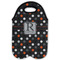 Gray Dots Double Wine Tote - Flat (new)