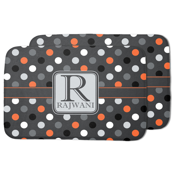 Gray Dots Drying Dish Mat - MAIN