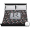 Gray Dots Duvet Cover - King (Personalized)