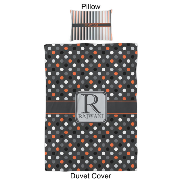 Gray Dots Duvet Cover Set - Twin XL - Approval