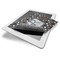 Gray Dots Electronic Screen Wipe - iPad