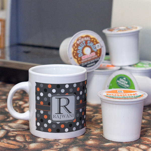 Gray Dots Espresso Cup - Single Lifestyle