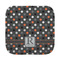 Gray Dots Face Cloth-Rounded Corners