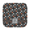 Gray Dots Face Towel (Personalized)