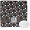 Gray Dots Wash Cloth with soap