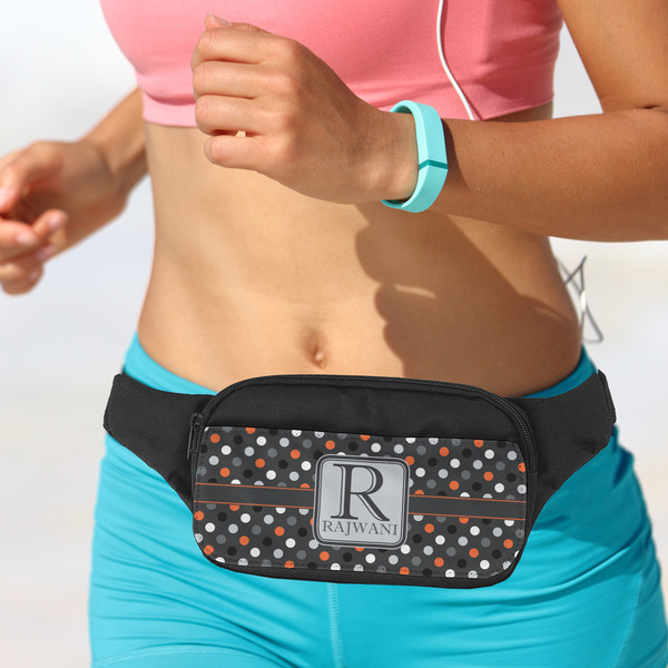 Gray Dots Fanny Packs - LIFESTYLE