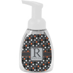 Gray Dots Foam Soap Bottle (Personalized)