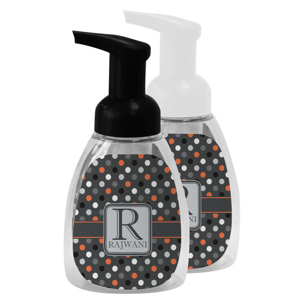 Gray Dots Foam Soap Bottles - Main