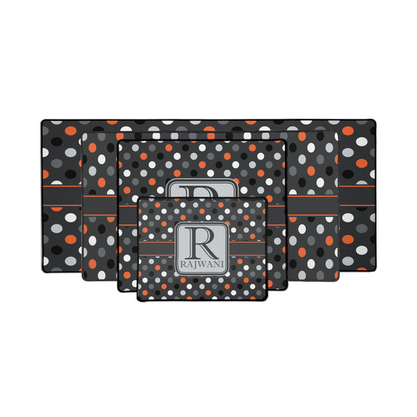 Gray Dots Gaming Mats - PARENT/MAIN