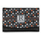 Gray Dots Genuine Leather Womens Wallet - Front/Main