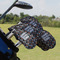 Gray Dots Golf Club Cover - Set of 9 - On Clubs