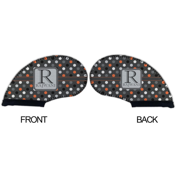 Gray Dots Golf Club Covers - APPROVAL