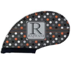 Gray Dots Golf Club Iron Cover - Single (Personalized)
