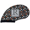 Gray Dots Golf Club Covers - FRONT
