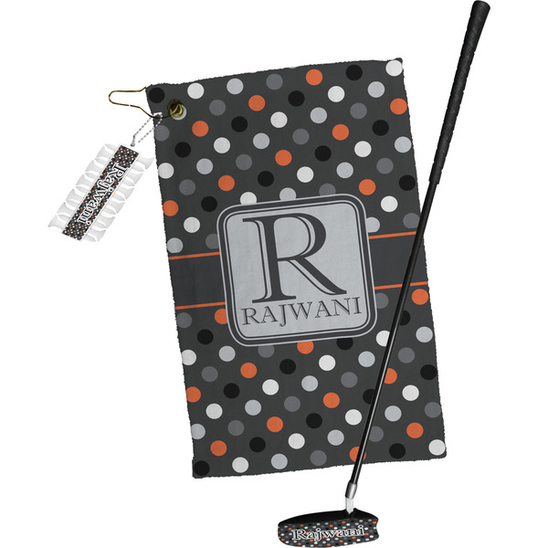 Gray Dots Golf Gift Kit (Full Print)