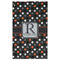 Gray Dots Golf Towel - Front (Large)