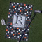 Gray Dots Golf Towel Gift Set (Personalized)