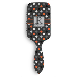 Gray Dots Hair Brushes (Personalized)