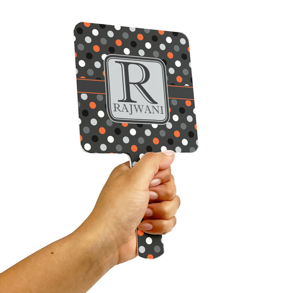 Gray Dots Hand Mirrors - Alt View
