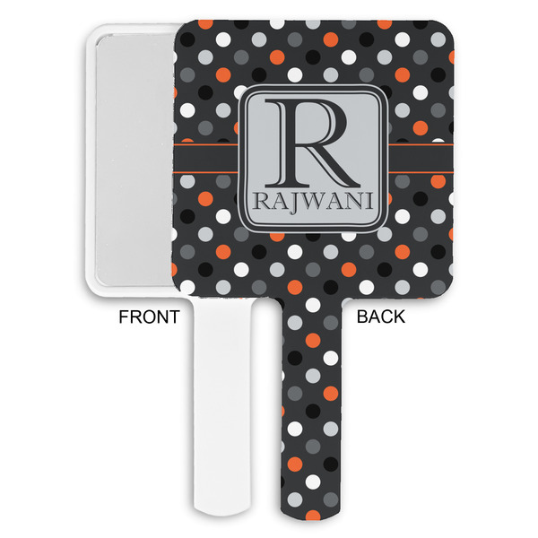Gray Dots Hand Mirrors - Approval