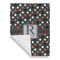 Gray Dots House Flags - Single Sided - FRONT FOLDED