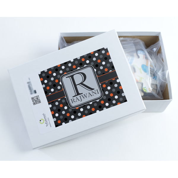 Gray Dots Jigsaw Puzzle 30 Piece - Box