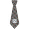 Gray Dots Just Faux Tie
