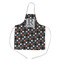 Gray Dots Kid's Apron w/ Name and Initial