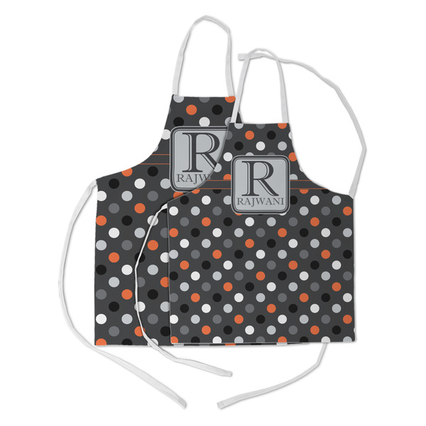 Gray Dots Kid's Aprons - Parent - Main