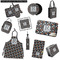 Gray Dots Kitchen Accessories & Decor